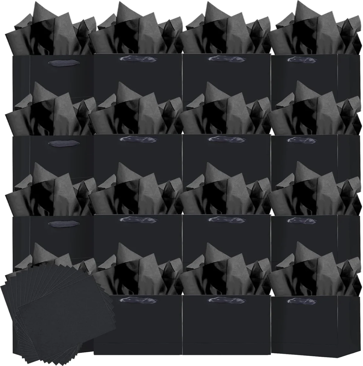 24PCS Black Small Gift Bags Deal: Save 50%