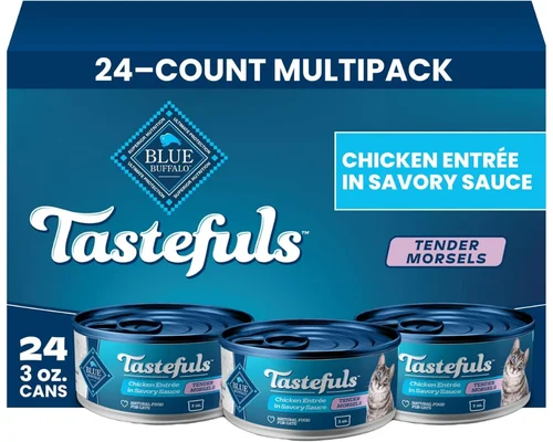 Blue Buffalo Wet Cat Food for $14.xx