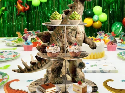 Dinosaur Cupcake Stand