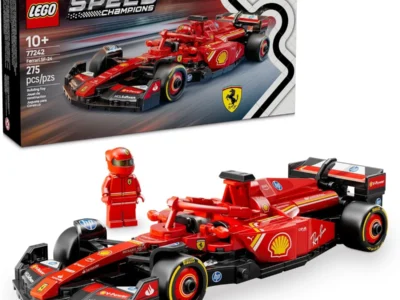 275-Pc LEGO Speed Champions Ferrari SF-24 F1 Race Car Building Set (77242) $15.xx