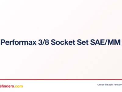 10pc Performax 3/8 Socket Set SAE/MM $4.50 (AR)
