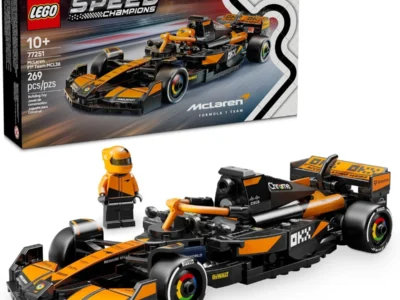 269-Pc LEGO Speed Champions: McLaren F1 Team MCL38 Race Car Building Set $15.xx
