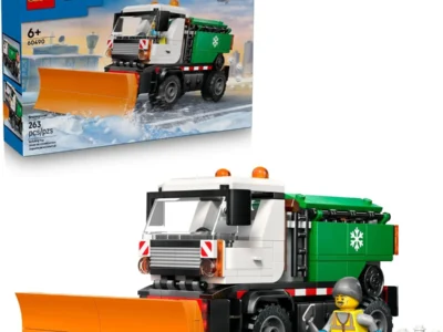 263-Pc LEGO City Snowplow Truck Building Set $19.xx