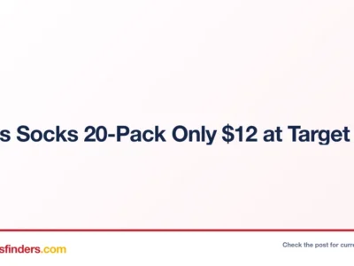 Hanes Socks 20-Pack Only $12 at Target
