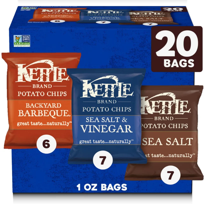 Kettle Brand Potato Chips Variety Pack Deal: Save $4.23 at Walmart