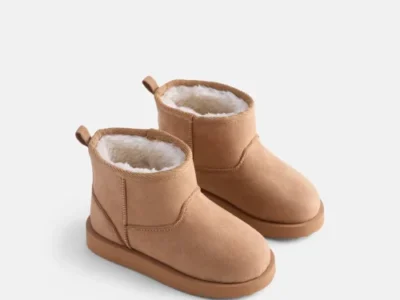 ONLY $12 (Reg. $19.98) Wonder Nation Girls Faux Shearling Boots at Walmart