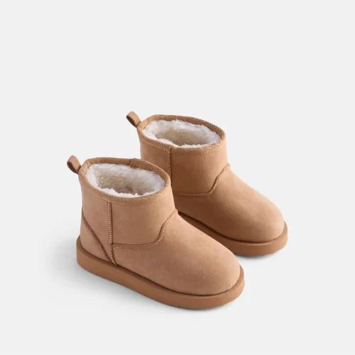 Wonder Nation Girls Faux Shearling Boots Only $12 (Reg. $19.98)