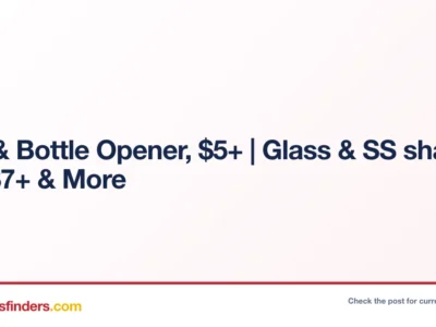 Can & Bottle Opener Only $5.xx at Amazon