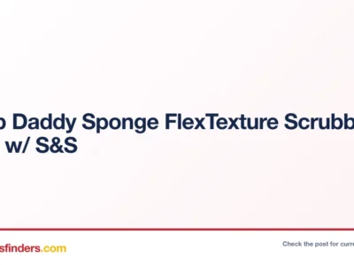 Scrub Daddy FlexTexture Scrubber Only $2.xx (Reg. $4) at Amazon