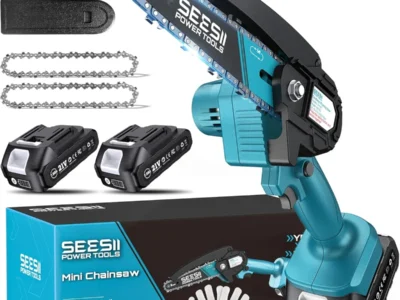 Seesii Mini Cordless Hand Chainsaw Only $19.xx (Reg. $40) at Amazon