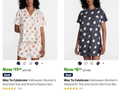 Way To Celebrate Halloween Women’s Pajamas Deal: Save $3.59 at Walmart