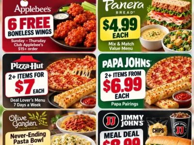 October 1 Food Deals Roundup: Wings, Pizza and Pasta (Archive)