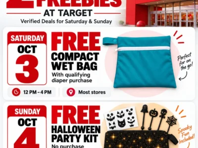 Ended: Target October 3–4 Wet Bag and Reported Halloween Kit Events