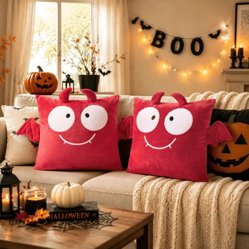 Halloween Monster Pillow Covers Set Deal: Save $8.xx at Amazon