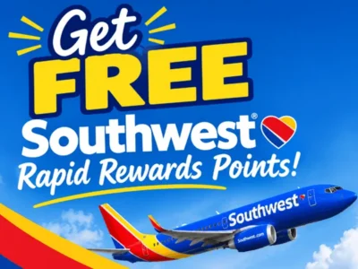 Southwest Notification Vacation: 500–10,000 Points, One Entry