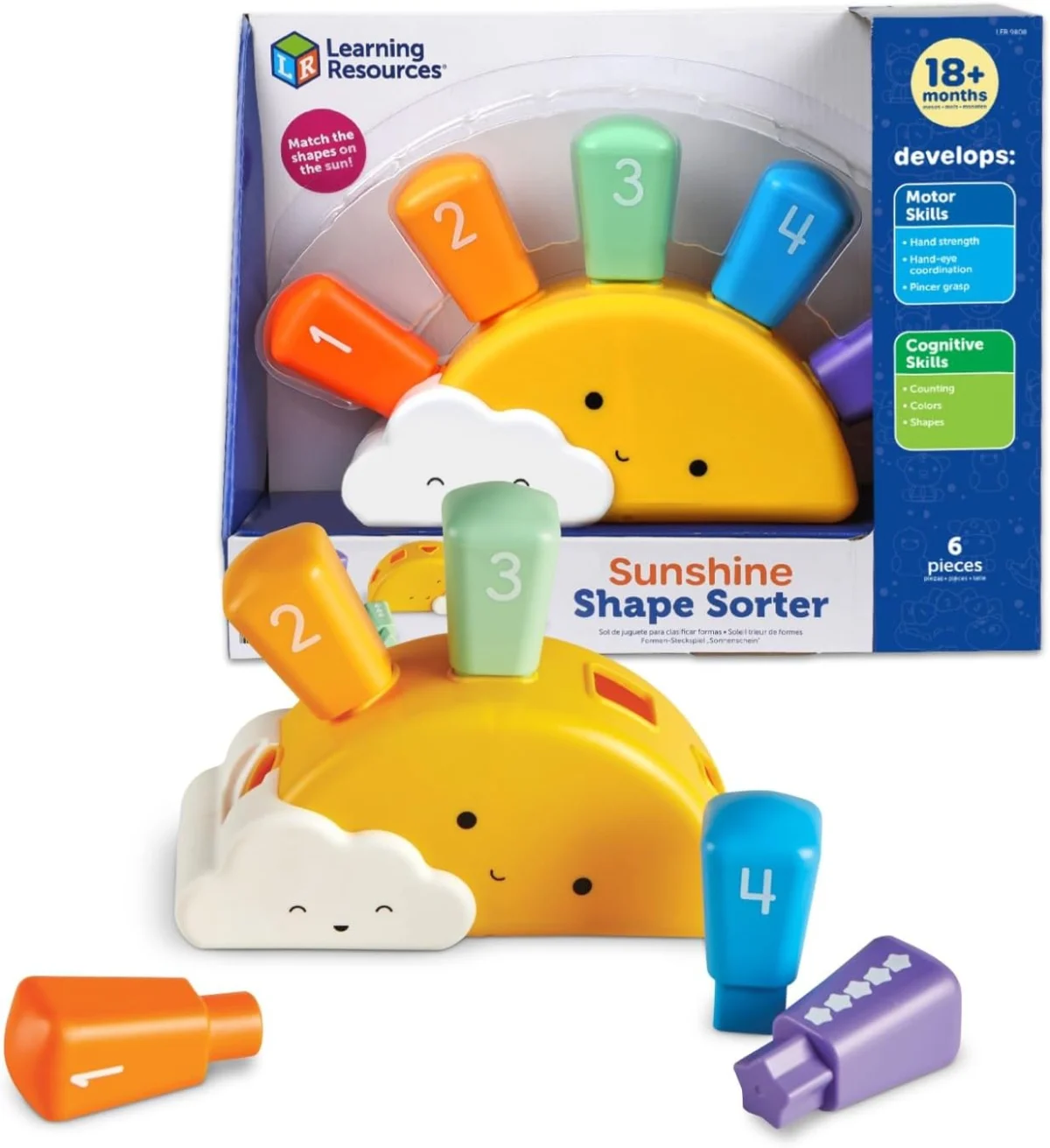 Learning Resources Sunshine Shape Sorter for $3.xx