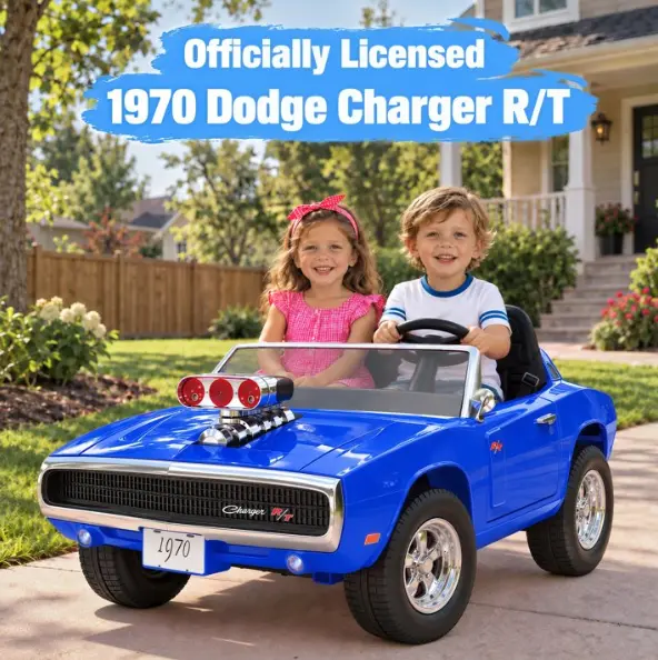 iYofe 24V 2 Seater Ride On Car Deal: Save $232 at Walmart