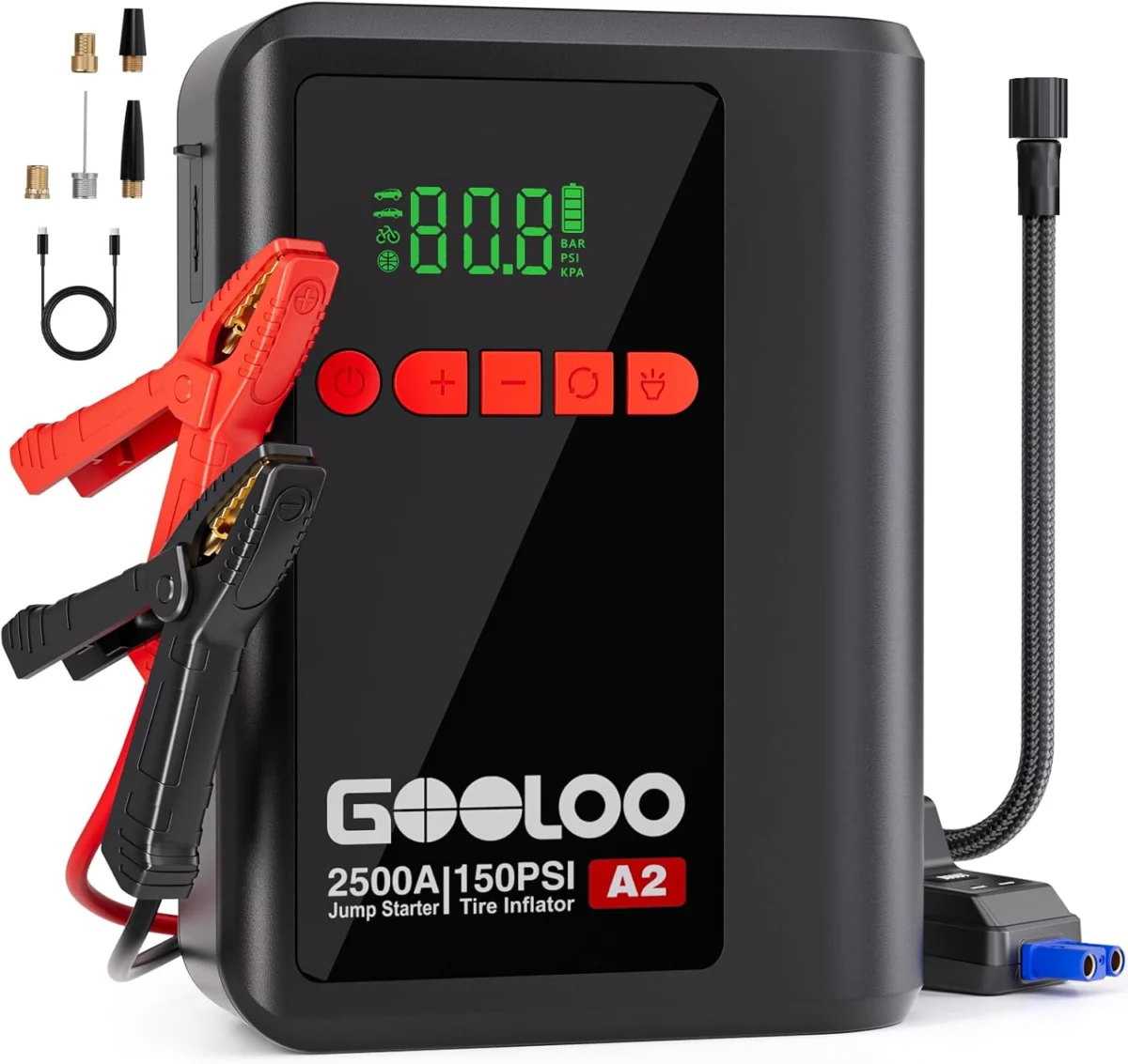 Gooloo A2 Jump Starter Only $32.xx (Reg. $57) at Amazon