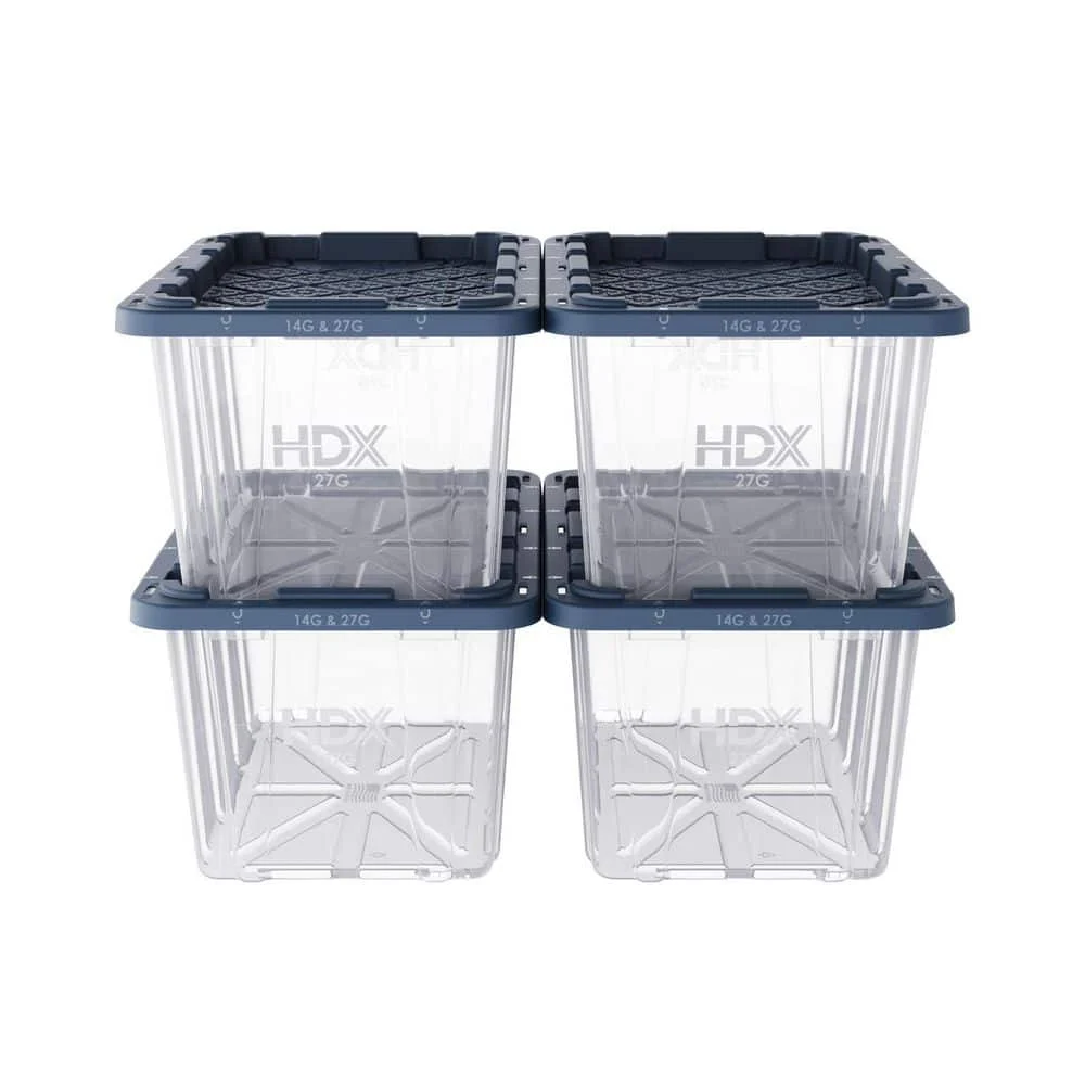 HDX Tough Storage Tote Only $10 at Home Depot
