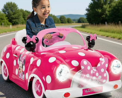 Huffy Minnie Mouse Battery-Powered Ride-On Car for $98 (Reg $174) at Walmart