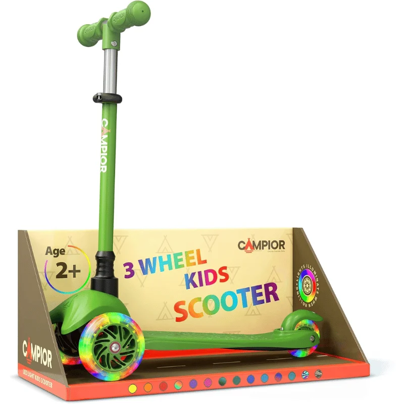 Green Mini 3 Wheel Kids Scooter Deal at Amazon: Save $17.xx