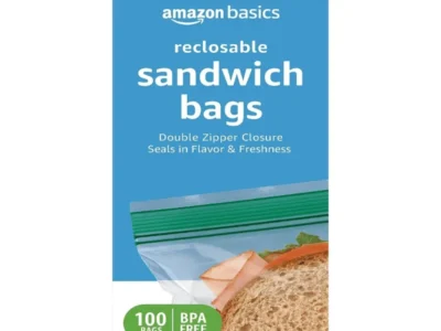 Amazon Basics Double Zipper Sandwich Bags Deal: Save $2.xx at Amazon
