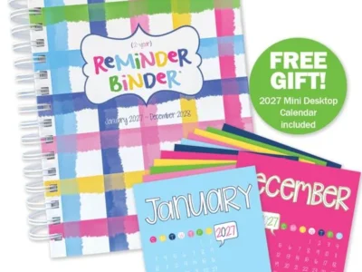 Very Jane Reminder Binder 2-Year Planner just $39.97 shipped!