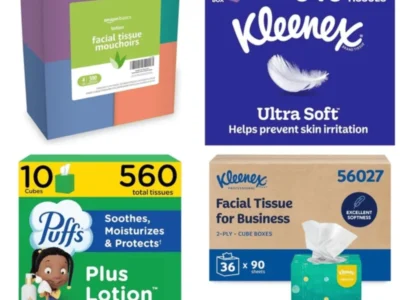 Tissues & Hand Towels Deal: Save $2.xx at Amazon
