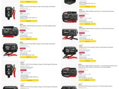 Noco Boost Portable Car Battery Jump Starter Deal: Save $17.xx at Amazon
