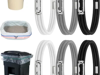 6-Piece Vorshape Garbage Can Cord Lock Rubber Bands Only $3.xx (Reg.