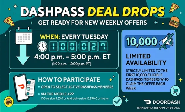 Free DashPass Deal Drops Every Tuesday at Help – Claim Your Free Offer