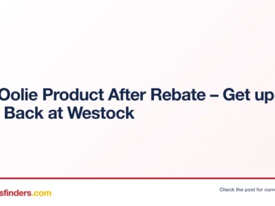 Free Oolie Product After Rebate – Get up to $6.99 Back at Westock
