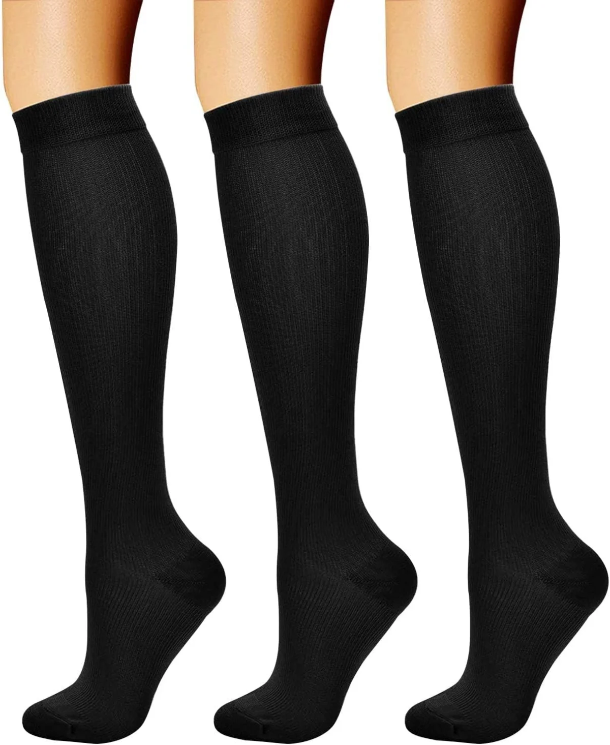 3-Pairs CHARMKING Compression Socks Only $8.xx (Reg. $18) at Amazon