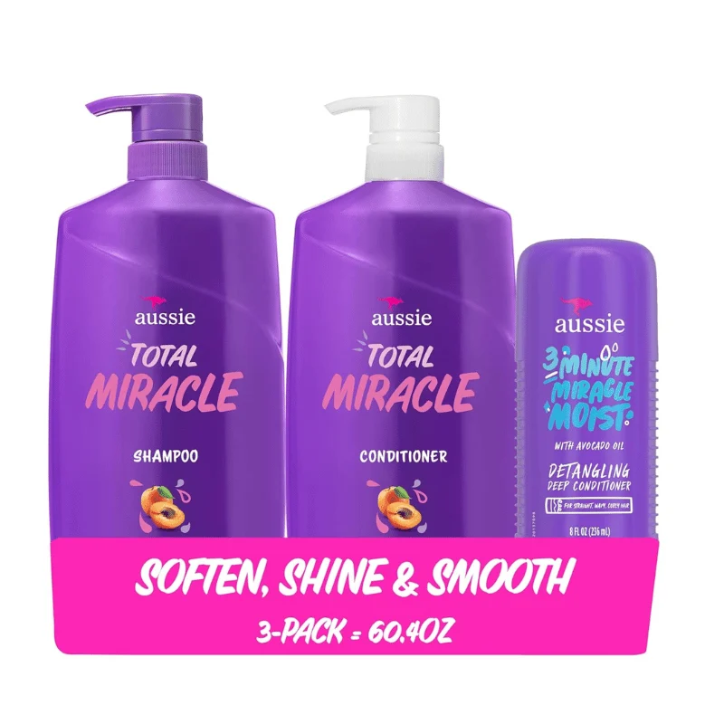 Aussie Total Miracle Hair Care Bundle Deal: Save $6.xx at Amazon