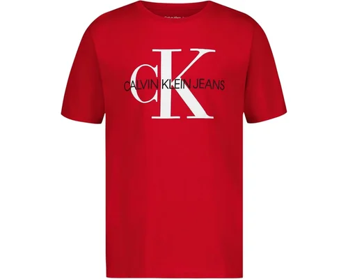 Calvin Klein Boys Short Sleeve Logo Crew Neck T-Shirt for $5.xx (Reg $10)