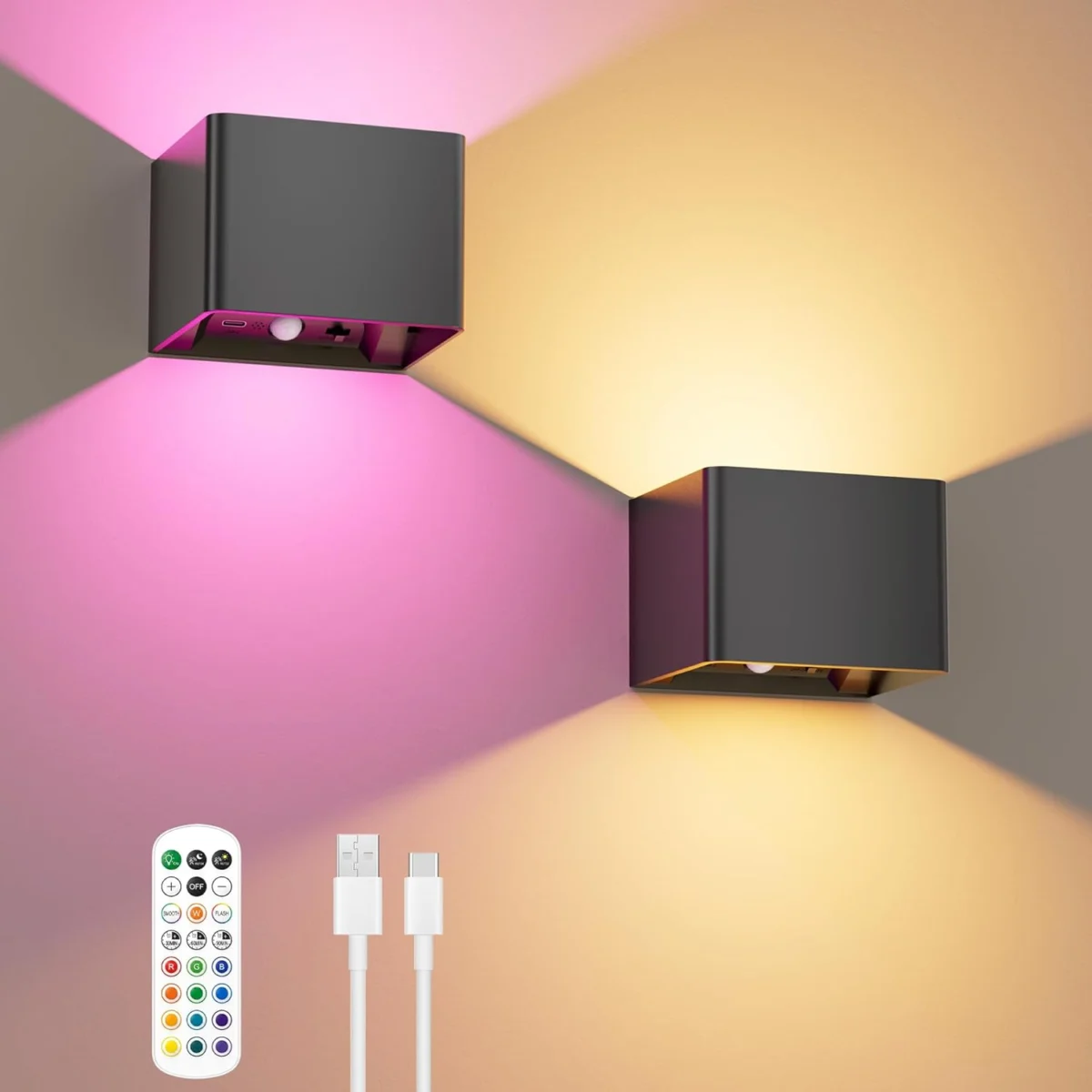 Motion Sensor Wall Lights Only $16.xx (Reg. $27) at Amazon