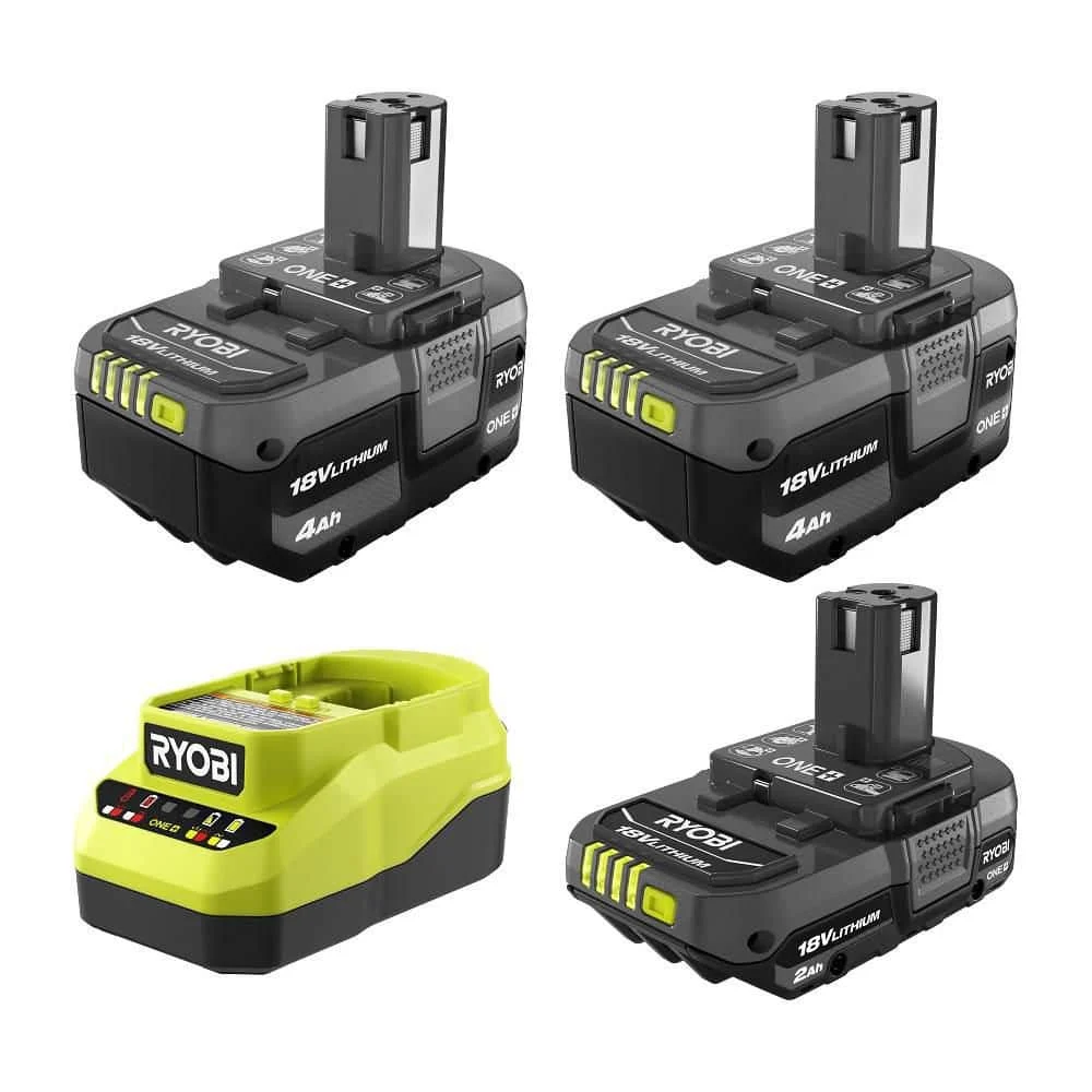 RYOBI ONE+ 18V Starter Kit Only $76 at Home Depot