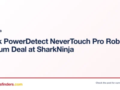 SharkNinja deal card