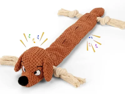 Prime Members: Letsmeet Plush Dog Toys w/ Squeaker (Dog, Octopus or Elephant) $5.xx + Free S&H