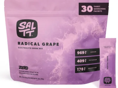 RARE Prime Day Deal! 20% Off SALTT Zero Sugar Electrolyte Packets (We Love Radical Grape!)