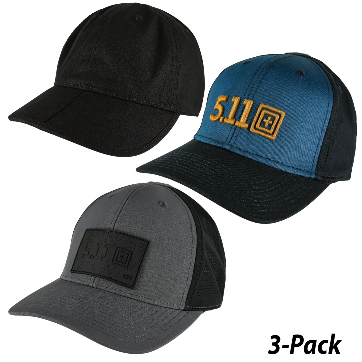 5.11 Caps 3-Pack Only $17 with Free Shipping at Fieldsupply