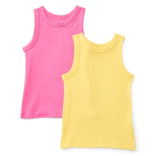 Wonder Nation Toddler Girls Ribbed Tank Top 2-Pack Only $3.98 (Reg.