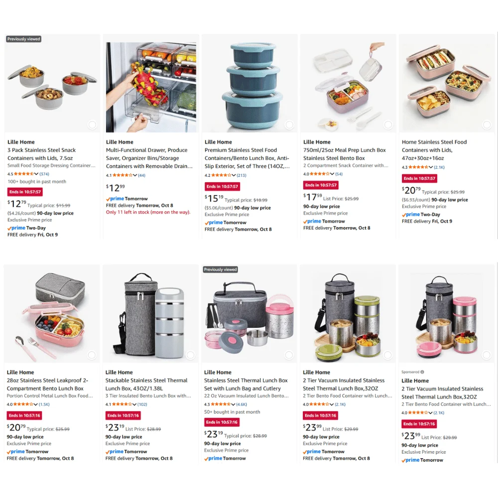 Lille Home Lunch Box Deal: Save $4.xx at Amazon