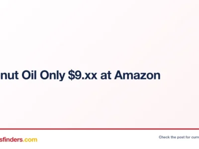 Coconut Oil Only $9.xx at Amazon