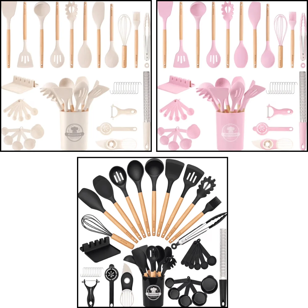 Astercook Silicone Utensils Set Deal: Save $27.99 at Walmart