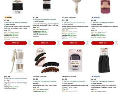 Select Hair Accessories Deal: Buy 1 Get 1 Free at Target