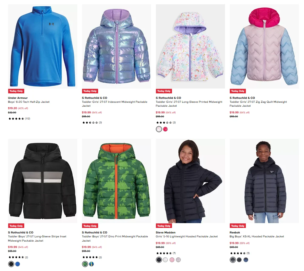 Kids Puffer Coats Deal: Save 64% at Macy’s