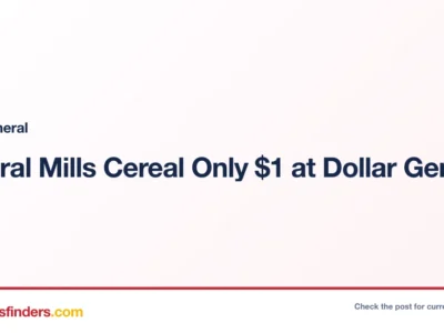 Dollar General deal card