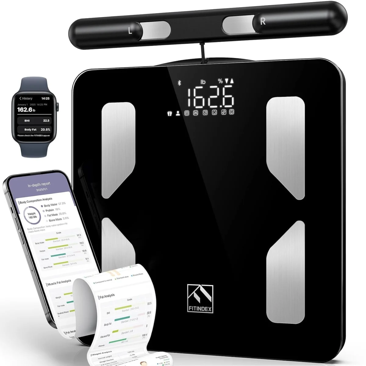 FITINDEX Smart Scales $56.xx shipped (Reg. $100)