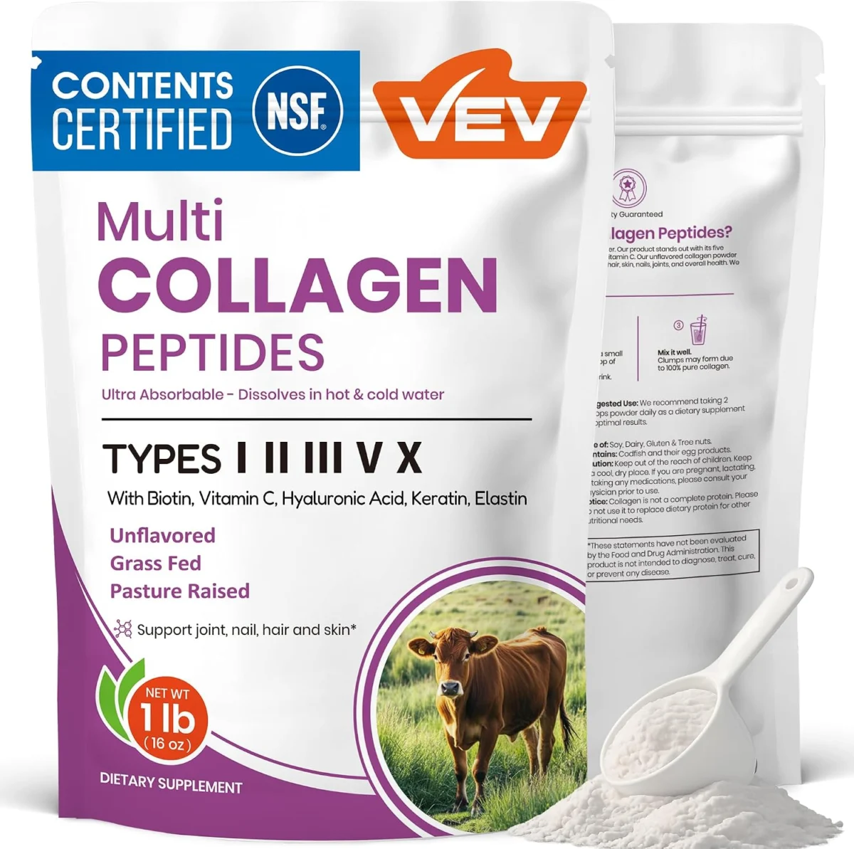Collagen Peptides Powder for $7.xx Shipped (Reg $25)